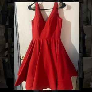 Red Cocktail Dress